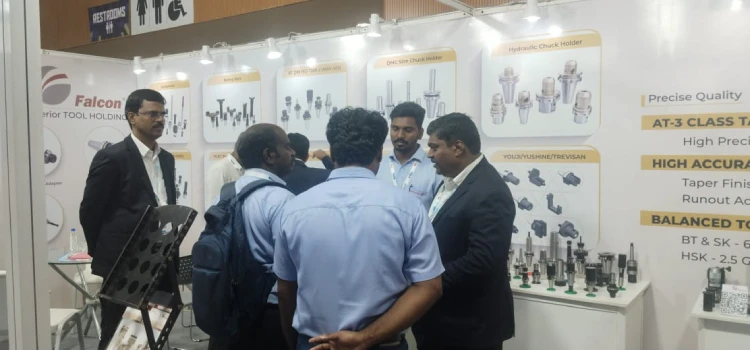 Customer Engagement at Falcon Acme 2025 Booth