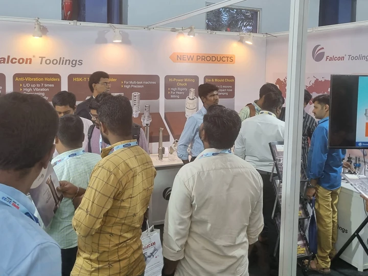 Falcon Toolings Booth at ACMEE 2023