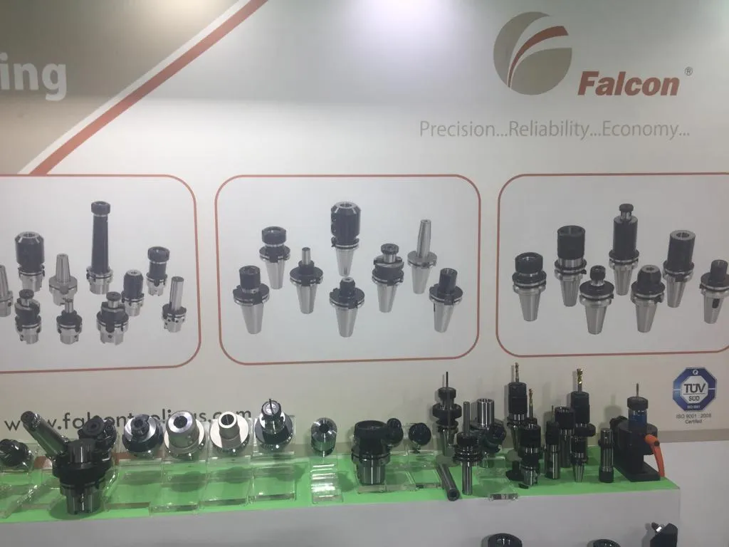 Falcon Toolings product display at IMTEX 2019