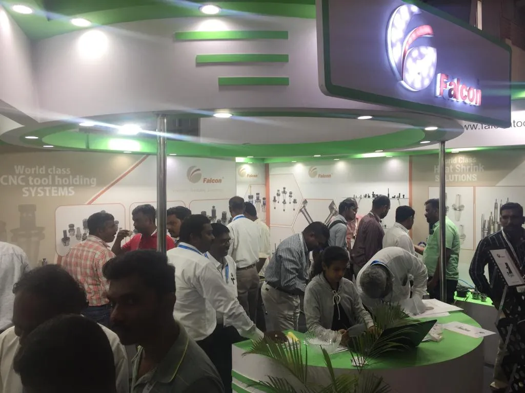 Falcon Toolings stall at IMTEX 2019
