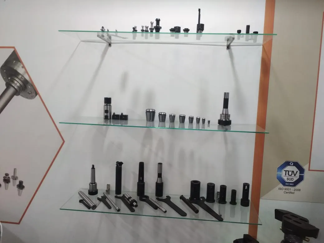 Visitors at Falcon Toolings booth during IMTEX 2019