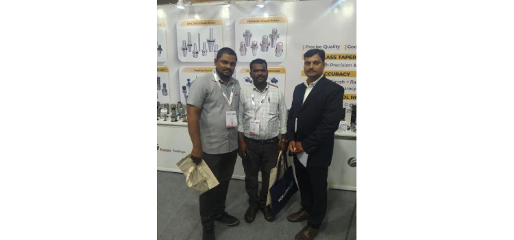 Visitors Exploring Falcon Tooling Solutions at Acme 2025