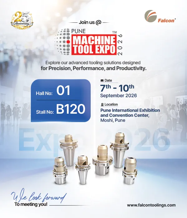 Falcon Toolings at Machine Tool Expo 2026