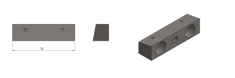 Angular Mounting Spares Wedges