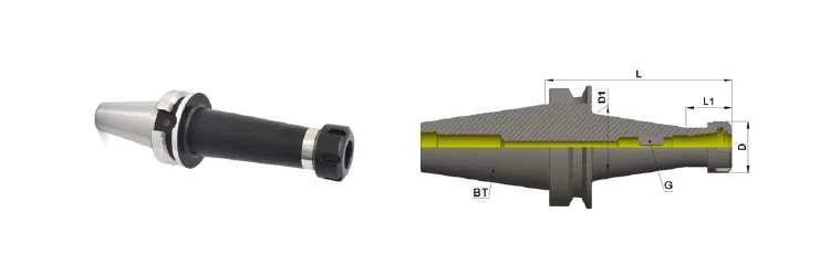 BT 40 - GPL = 200 mm
