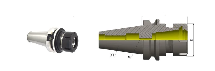 BT 30 - Standard GPL Tool Holder