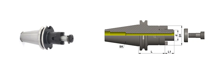Combi Shell Mill Holder SK 40 Standard GPL