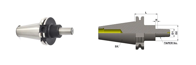 Drill Chuck Adaptor SK 40 Standard GPL