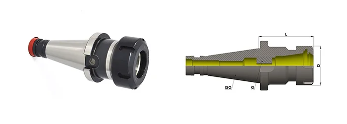 ER Collect Chuck ISO 40 Standard GPL