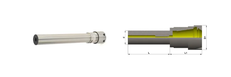 Cylindrical Shank Extensions - ER Mini