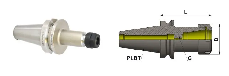 ERS ER Collet Chuck PLBT40 GPL
