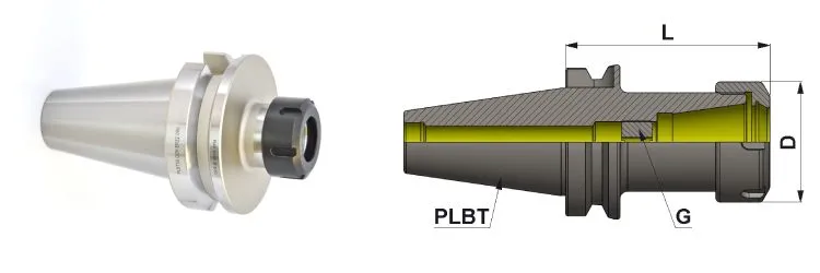 ERS ER Collet Chuck PLBT50 Standard GPL