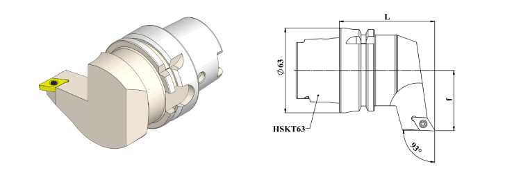 External Turning Tool Screw Clamp SDJC
