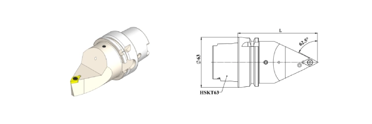 External Turning Tool Screw Clamp SDNCN