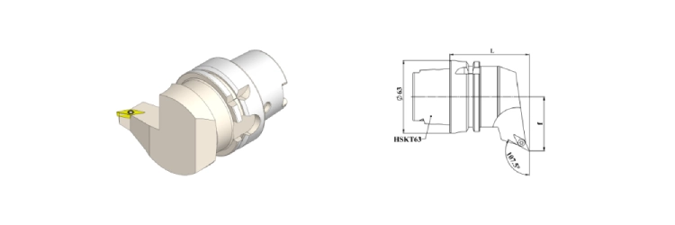 External Turning Tool Screw Clamp SVHC