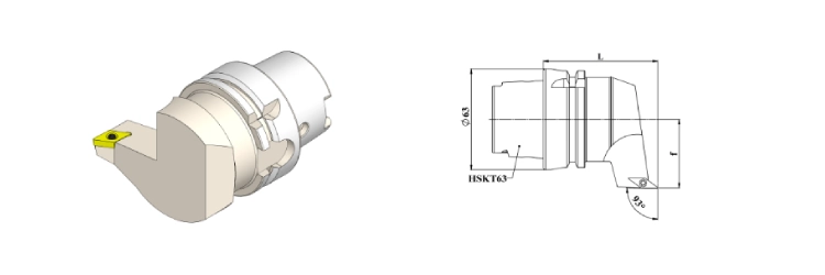 External Turning Tool Screw Clamp SVJB
