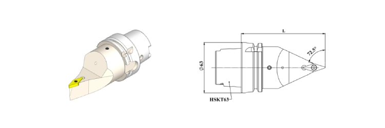 External Turning Tool Screw Clamp SVVCN