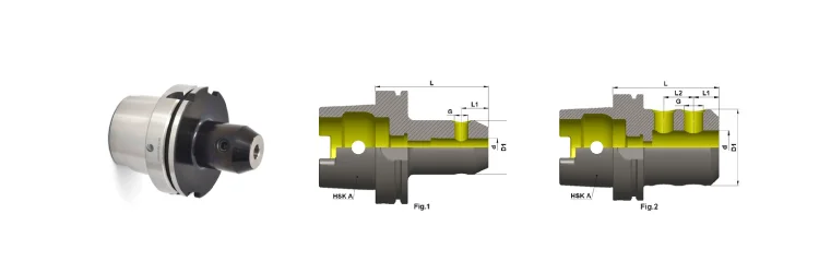 HSK-A100 End Mill Holder (100mm)