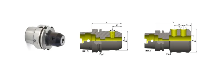 HSK-A63 End Mill Holder