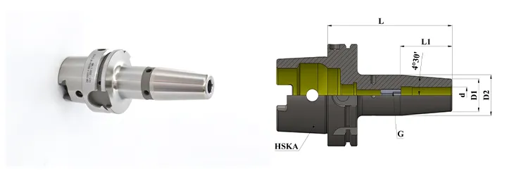 HSK A63 - GPL 120 mm Tool Holder