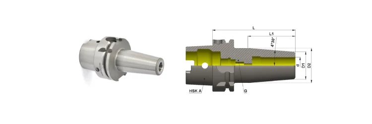 HSK - A63 Tool Holder