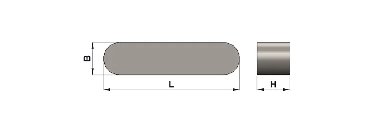 Parallel Key (DIN 6885)