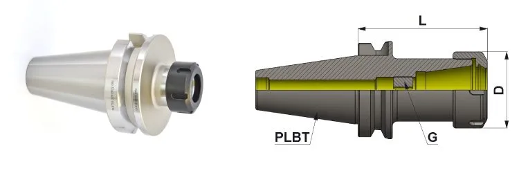 PLBT50 Tool Holder Dimensions