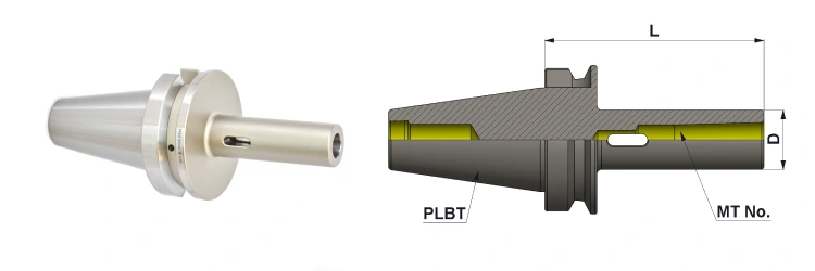 Morse Taper Adaptor  - PLBT40 – Extended Length