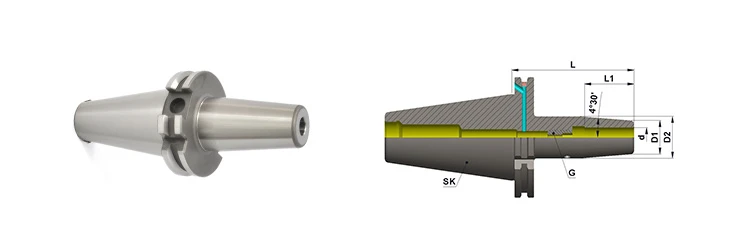 Shrink Fit Holder SK 40 Standard GPL
