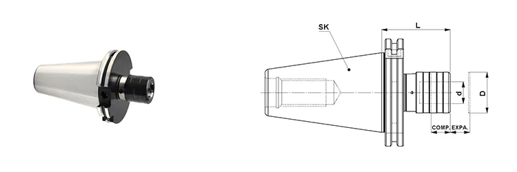 SK50 Tapping Chucks
