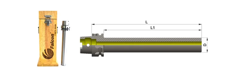 Test Bars HSK Taper