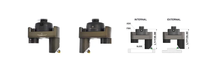 Type - A Assembly Adjustable Heavy Duty Boring Bar Holder