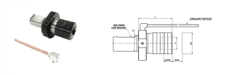 VDI (Din69880) Quick Change Tapping Chuck